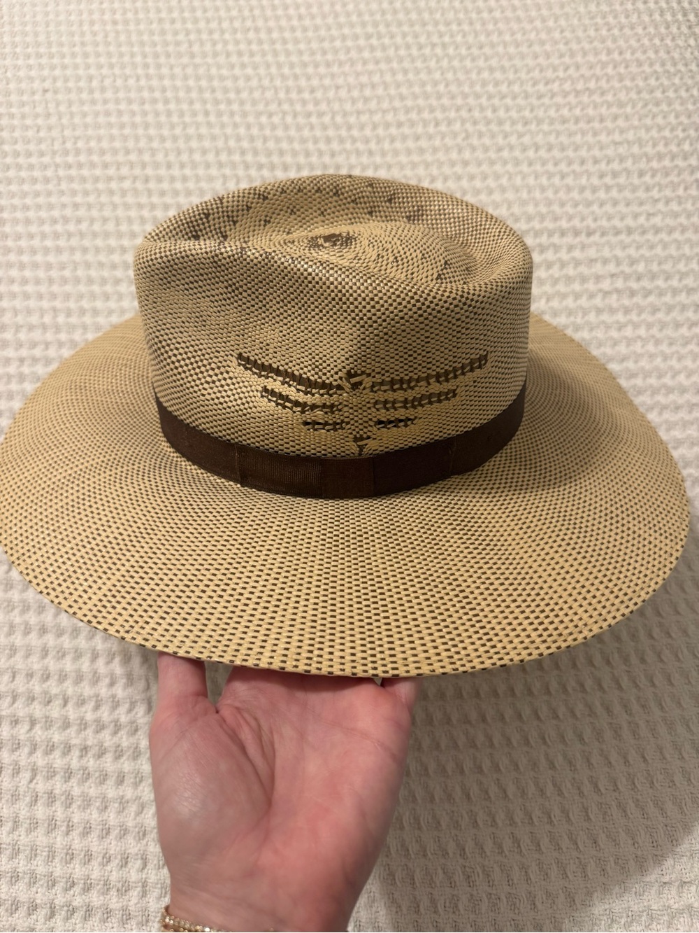 Charlie 1 Horse Mexico Shore Woven Straw Hat - Picture 3 of 4